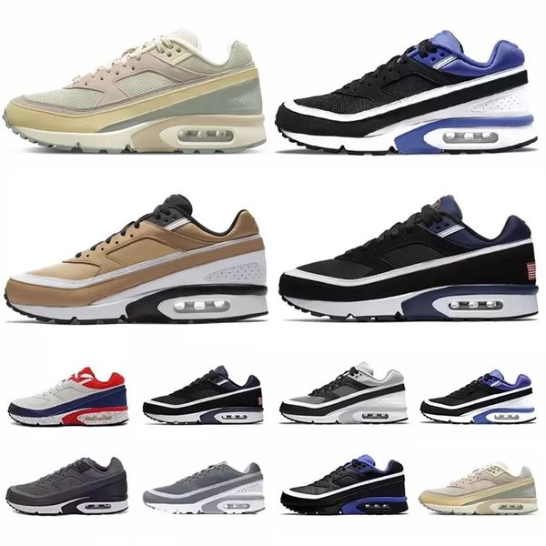 

2022 max bw men running shoes rotterdam la vachetta tan denim black violet lyon light stone triple white cool grey men women outdoor trainer