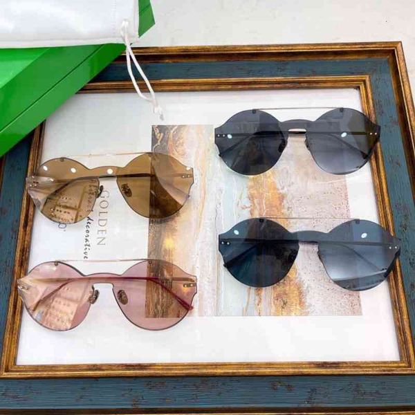 

sunglasses frameless sunglasses the same female glasses show small face fashion bv07 ued2, White;black