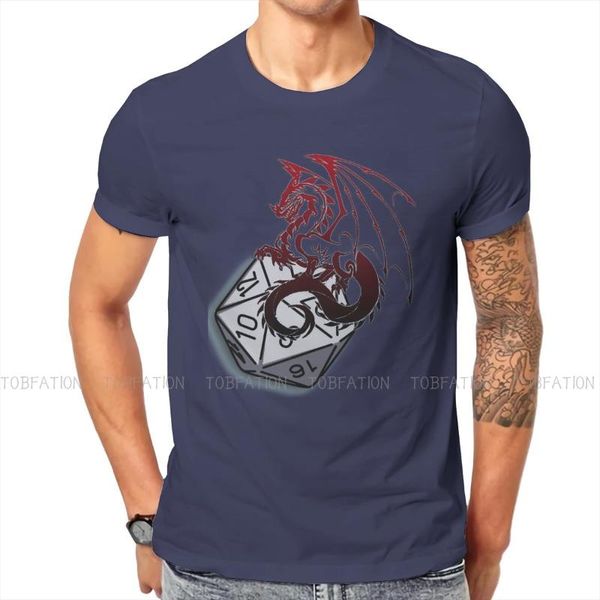 Herren T-Shirts DnD Game Make Your Choice T-Shirt Harajuku Gothic T-Shirts Tops Großes Baumwoll-T-Shirt mit Rundhalsausschnitt