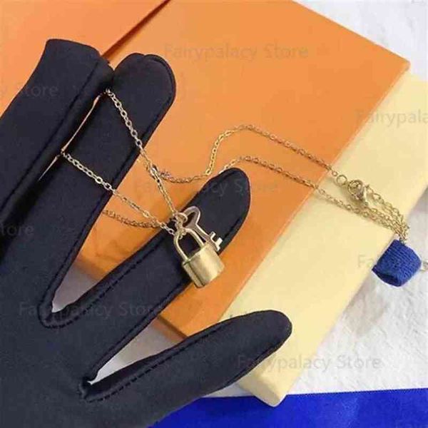 

stainless luxury steel couple gold chain pendant necklaces fashion for man woman highly quality women party wedding lovers gift hi235v, Silver