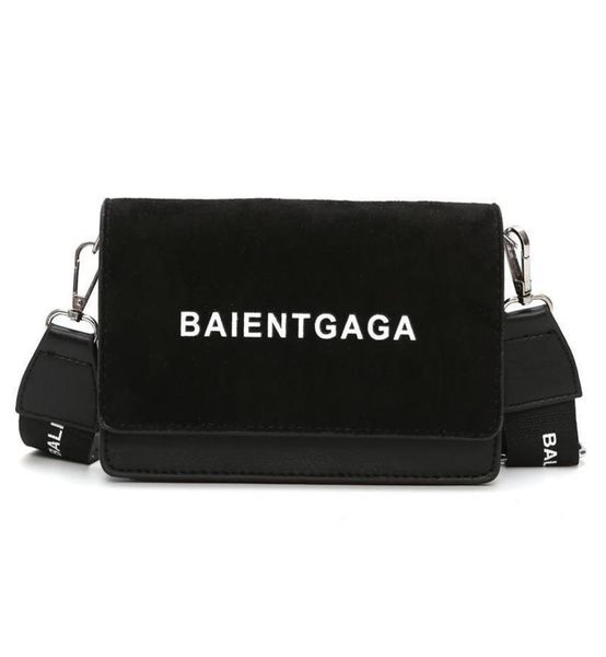 

wide shoulder strap small women's new ins girls' versatile single shoulder frosted messenger trend purses outlet online