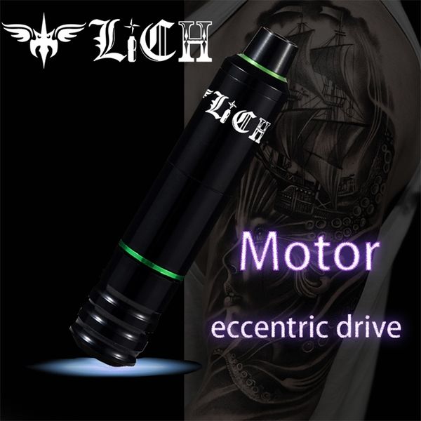 Lich T2 Rotary Long Pen Cartridge Tattoo Motor Guns для высококачественного профессионального постоянного макияжа 220617