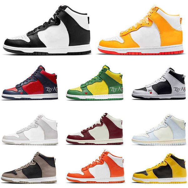 

unc casual shoes for men women panda sneakers designer syracuse grey fog university red varsity green mens sports trainers, Black