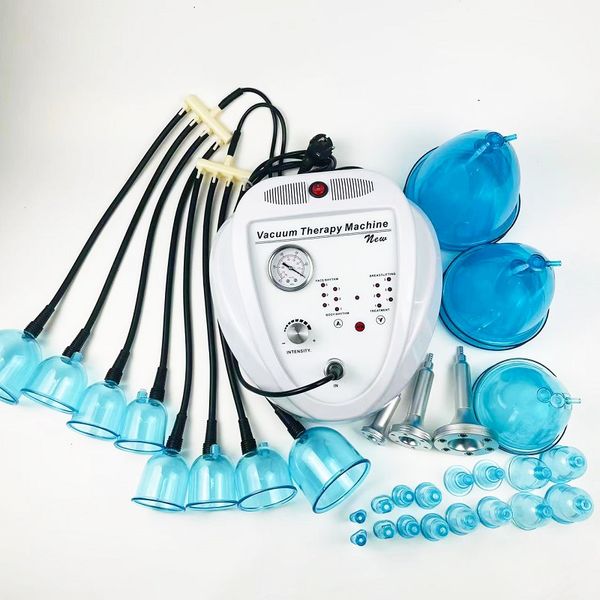 Montagem do corpo Slimming Vacuum Therapy Cellulite Cupping Machine para Guasha Aprimoramento de mama Equipamento de beleza de levantamento