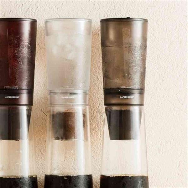 Cold Brew Coffee Maker ice dripper coffee pot precise finish exquisite cold brew small Slow Drip Brewer 600ml 210408