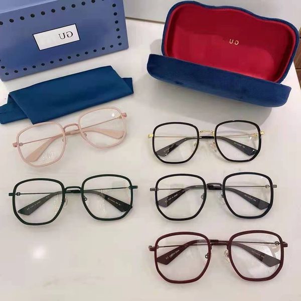

50% discount for factory direct salesfashion g home net red eyeglass frame gg0459 for women can be equipped with myopia lens, White;black