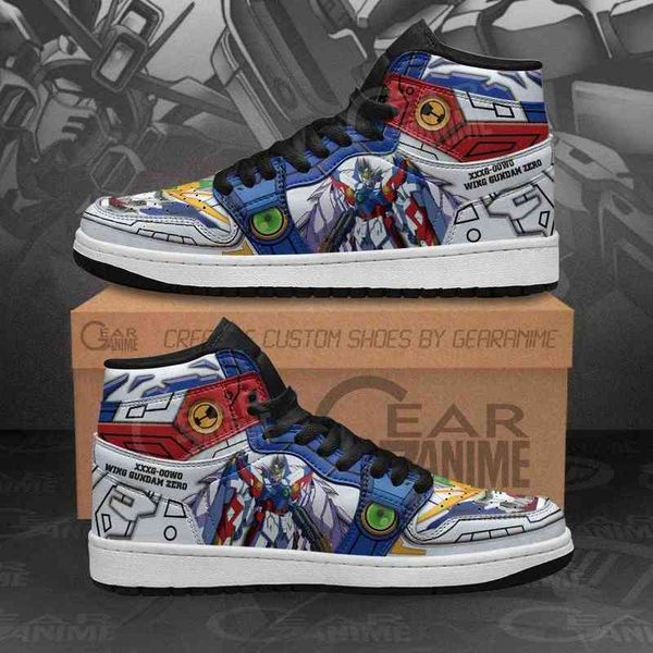

sneakers xxxg-00w0 gundam wing zero anime shoes, Black