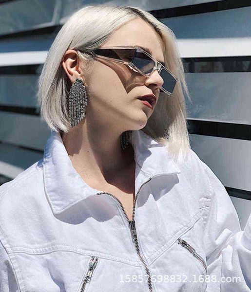 

super trend polarized sunglasses fashion urban men's and women's color changing hip-hop glasses 7xf3, White;black