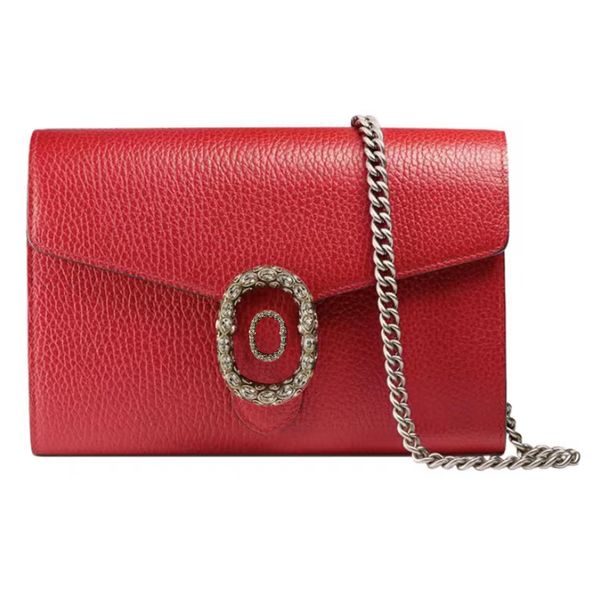 

red bag designer high-quality handbags genuine leather shoulder bag fashion 20cm