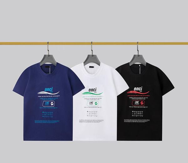 

2022 mens t shirt designer for men womens shirts fashion tshirt with letters balencaigase casual summer short sleeve man tee woman clothing, White;black