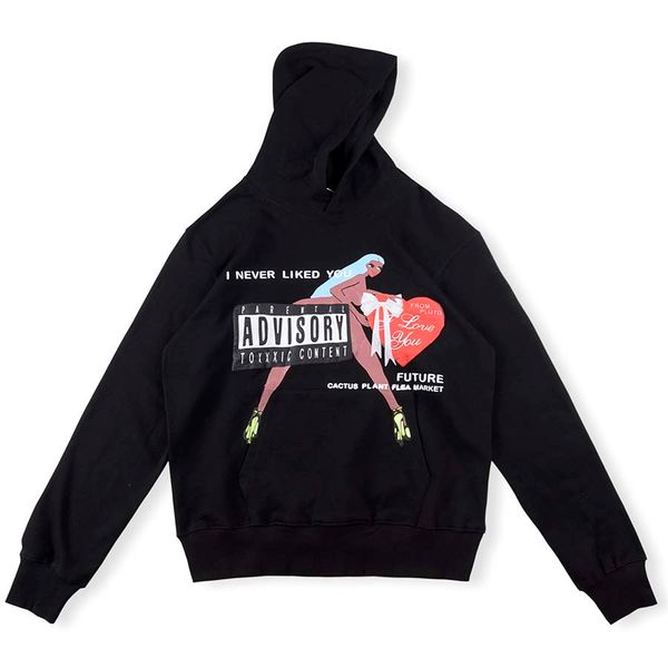 

puff sweatshirt hoodie men women printed hoodies sweatshirts 11 novelty fleece men's 22fw, Black