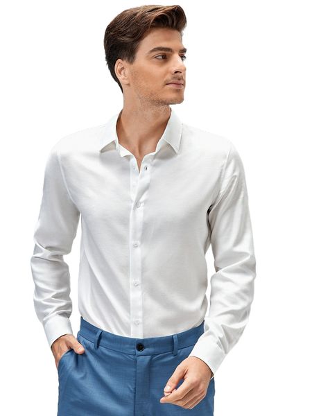 

men button front shirt f1vp#, White;black