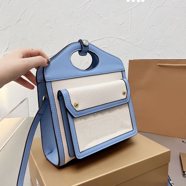 

women handbags messenger bag crossbody shoulder bags large capacity pocket canvas leather fashion letter print detachable adjustable leather