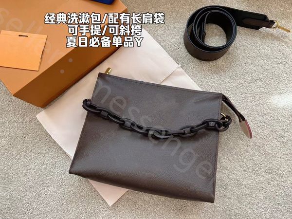 

great famous toiletry kits shoulder clutch bags chain designer handbags shopping totes square fashion women cool lady useful packages two st
