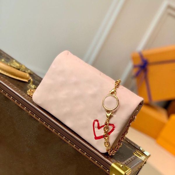 

designer shoulder bags 10a mirror quality crossbody bag genuine leather chain bags with box l050