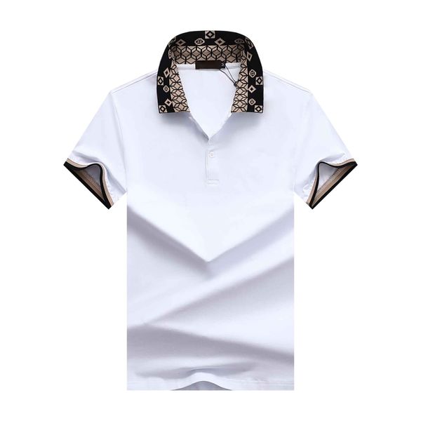 

france new designers summer tee t-shirt for mens designer polo shirts high street embroidery garter snakes little bee print clothing men cla, White;black