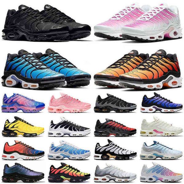 

tn plus men outdoor shoes women trainers triple black white hyper blue scream green smoke grey lava mens outdoor sports sneakers