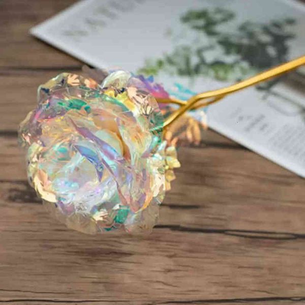 

stock festival gift 24k gold foil plated rose creative gifts lasts forever rose for valentine e's day girl gifts xu
