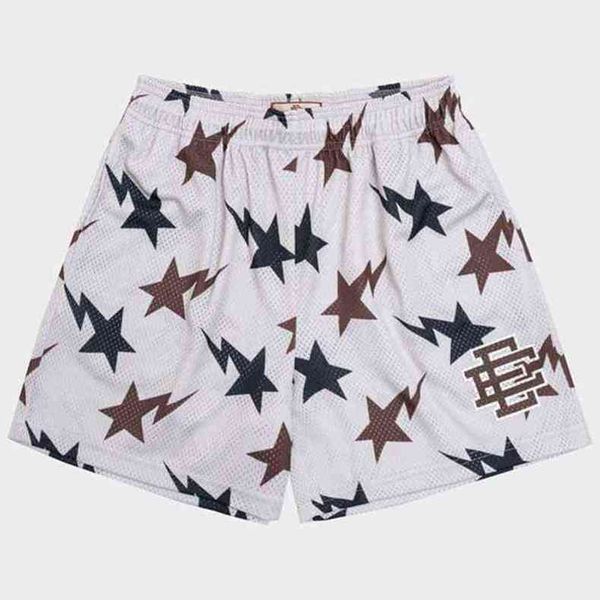 

emanuel eric fashion mens shorts summer ee basic short newyork city skyline gym sports running fitness beach basketball jogging loose women, White;black
