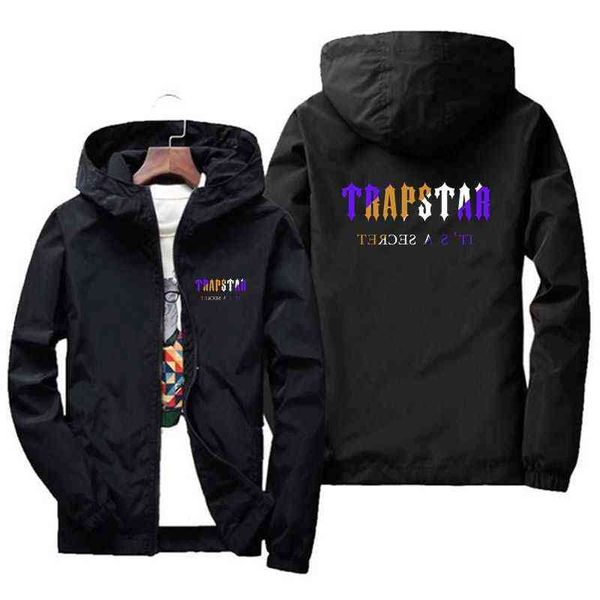 

2022selling summer new rainproof slim jacket men women waterproof sunscreen anti-uv windbreaker with pockets y220725, Black