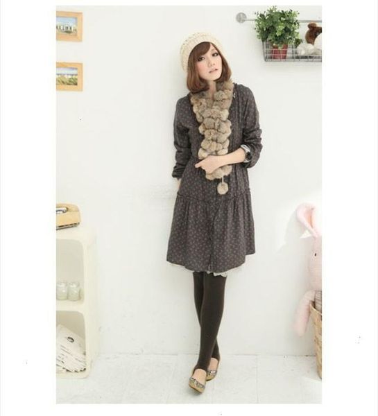

genuine rabbit fur scarf womens long muffler scarves for autumn winter, Blue;gray