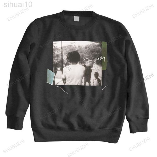 

mannen streetwear sweatshirt mannen dunne stijl j cole - 4 uw eyez alleen merk lente hoodie voor jongens merk herfst lente hoodies l220730, Black