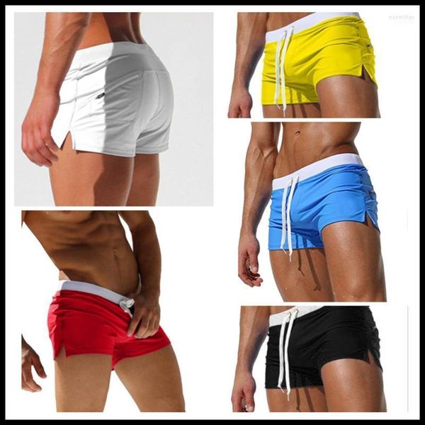 Herren Shorts Bademode Männer Sexy Badehose Sunga Badeanzug Herren Badehose Strand Mayo De Praia Homens Maillot BainMen's Naom22