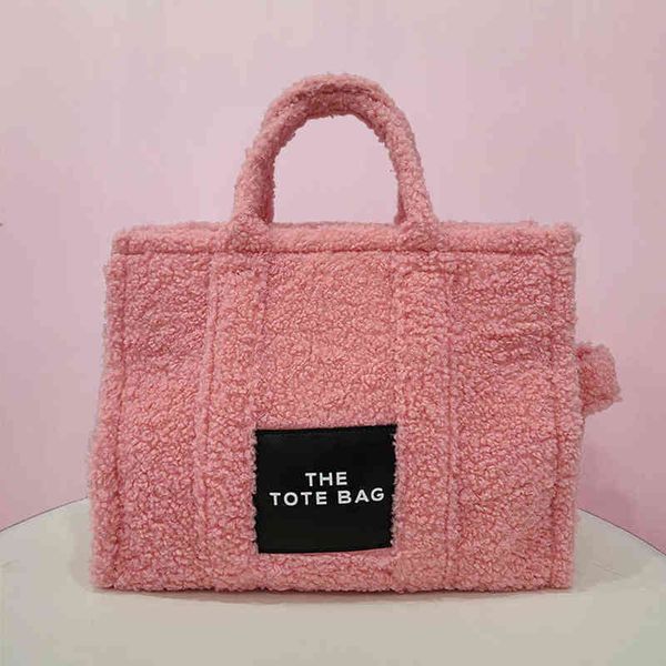 

totes evening bags handbag designer fashion hairy shoulder tote bag luxury large capacity wallet lady letters crossbody bags 220519
