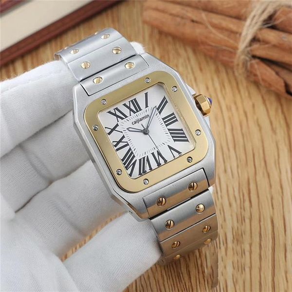 

2022 mens watches full stainless steel strap automatic gold watch luminous wristwatch mens watches sports wristwatches336e, Slivery;brown