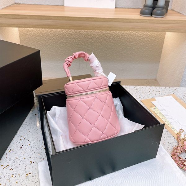 

fashion mini bucket bag classic quilted designer bags women luxurys channel crossbody wallet