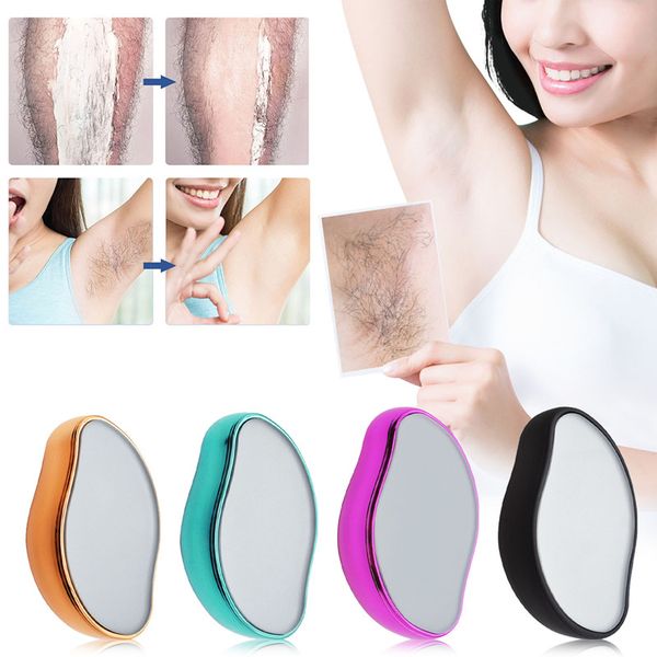 

2022 new physical hair removal glass removals tool party favor for men and women body can be washed and used repeatedly