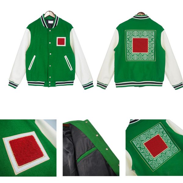 

mens jacket men sports outerwear clothing fashion letter long sleeve jackets hip hop green colour stand collar panelled jumper pattern europ, Black;brown