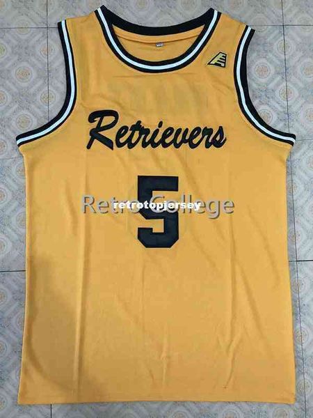

umbc retrievers 5 jourdan grant retro college stitched sewn basketball jerseys customize any number and name xs-6xl vest jerseys vest sh, Black