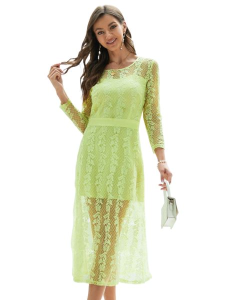 

lace overlay dress with slip dress z8ju#, Black;gray