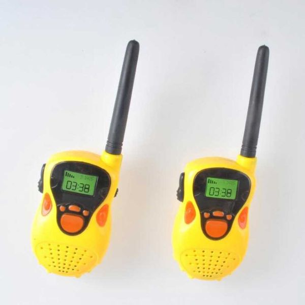 

22 2 toys pcs/set children channel walkie talkies toy two way radio uhf long range handheld transceiver kids gift, Blue