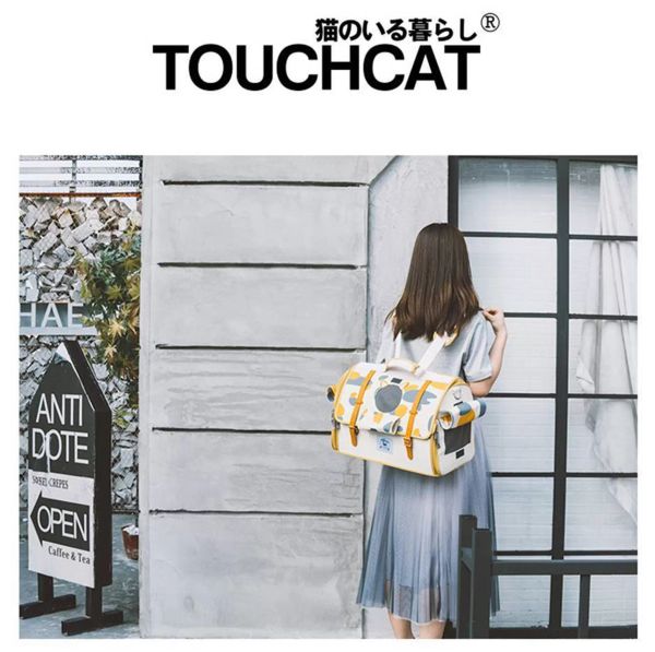 

large capacity travel luggages cdletter buckle portable printed case pet bag cat dog high-end small house , , hand, and moving go out for pe, Black;red