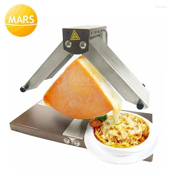 Fabricantes de pão Raclette Cheese Melter Grill Melt Metwork Plate Plate Raling Appliance antiaderente de cozinha 220V 850W PHIL22