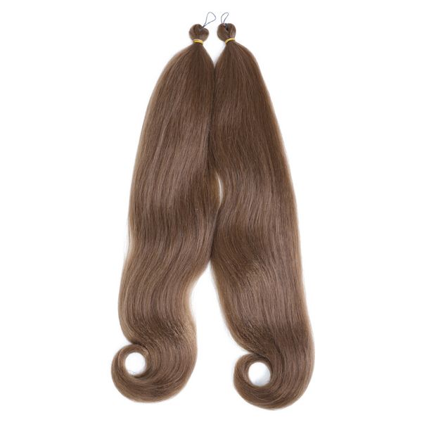 24 pollici ricci Pony Wave capelli sintetici Yaki Pony capelli trecce stile Yaki Pony intrecciare i capelli