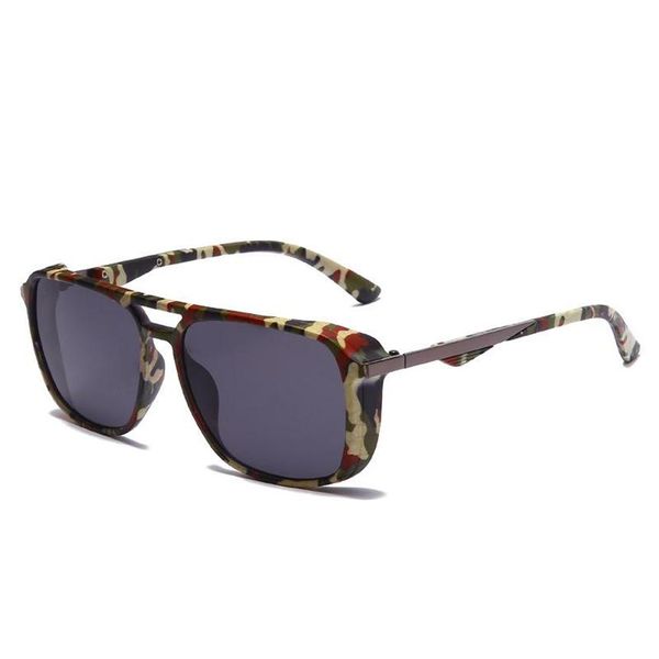 

sunglasses gradient leopard print sun glasses men and women traveling fishing uv400 protection goggles244y, White;black