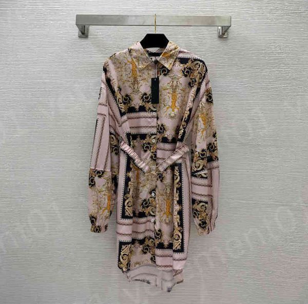 

fashion women medusa portrait graphic printed belted waist slim fit long sleeves casual dress retro style luxury designer clothing 0912, Black;gray