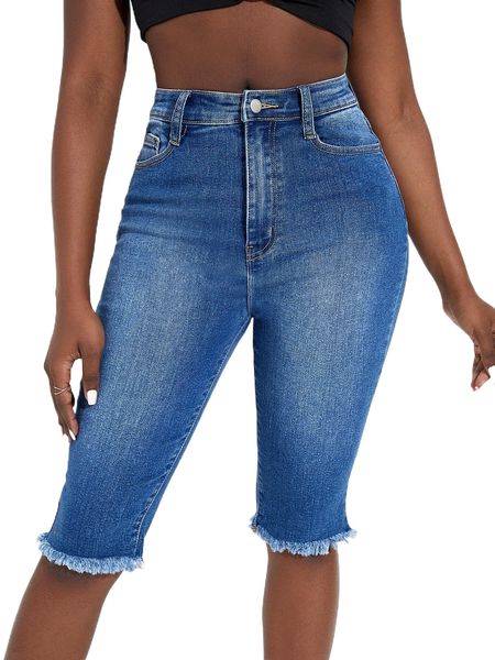 

sxy cut out raw trim denim shorts z3we#, White;black