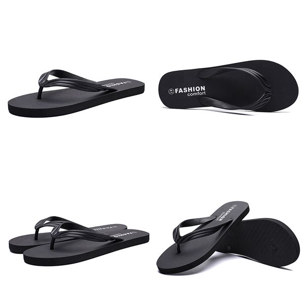 

men slide fashion slipper classic sport black casual beach shoes hotel flip flops summer discount price outdoor mens slippers, # 2