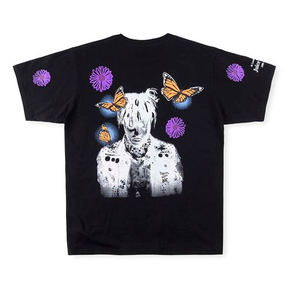 

sleeve t shirt hip hop cottontee men women 1 printed t-shirt, White;black