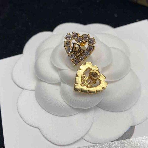 

jewel gold letter earrings 2022 new red star earrings female, Golden
