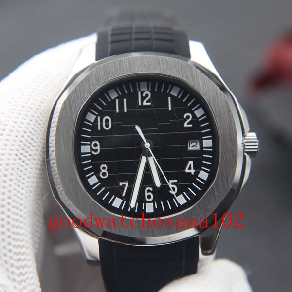 

12 models r watches for men aquanaut 5167a-001 5168g-001 mechanical transparent automatic classic designs mens watch wristwatches, Slivery;brown