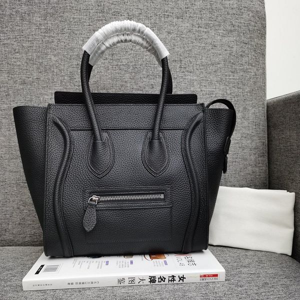 

designer ladies evening bags totes handbag genuine leather brand messenger chain classic fashion luxury size 26-26-14