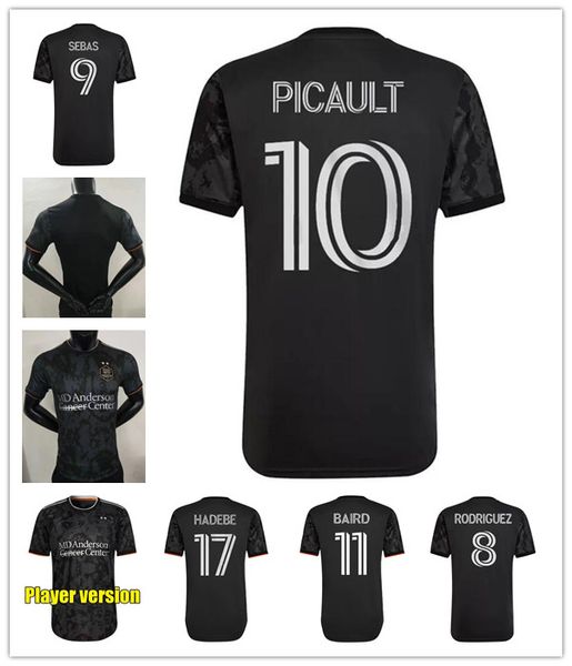 

2022 houston soccer jersey dynamo fc player version 2023 camisetas de futbol 22 23 boniek darwin jr corona rodriguez elis ramirez football s, Black;yellow