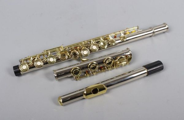 New Flute 17 Hole Open Hole Golden Key E Chave do Modelo de Avanço Profissional Caso Profissional
