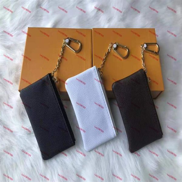 

coin purses keys wallets m62650 pochette cles designer fashion womens mens key ring credit card holder coinpurse luxur270n, Red;black