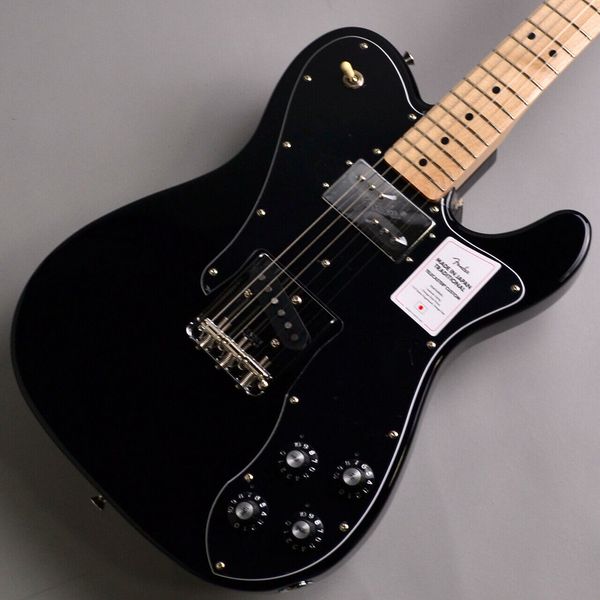 

traditional ii 70s tele custom black electric guitar